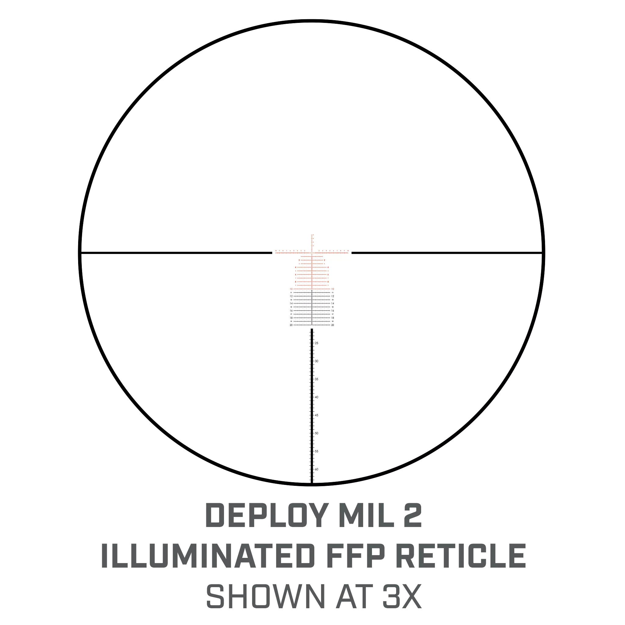 Match Pro 3-18X50 Riflescope - DM2 MRAD Reticle - Image 8