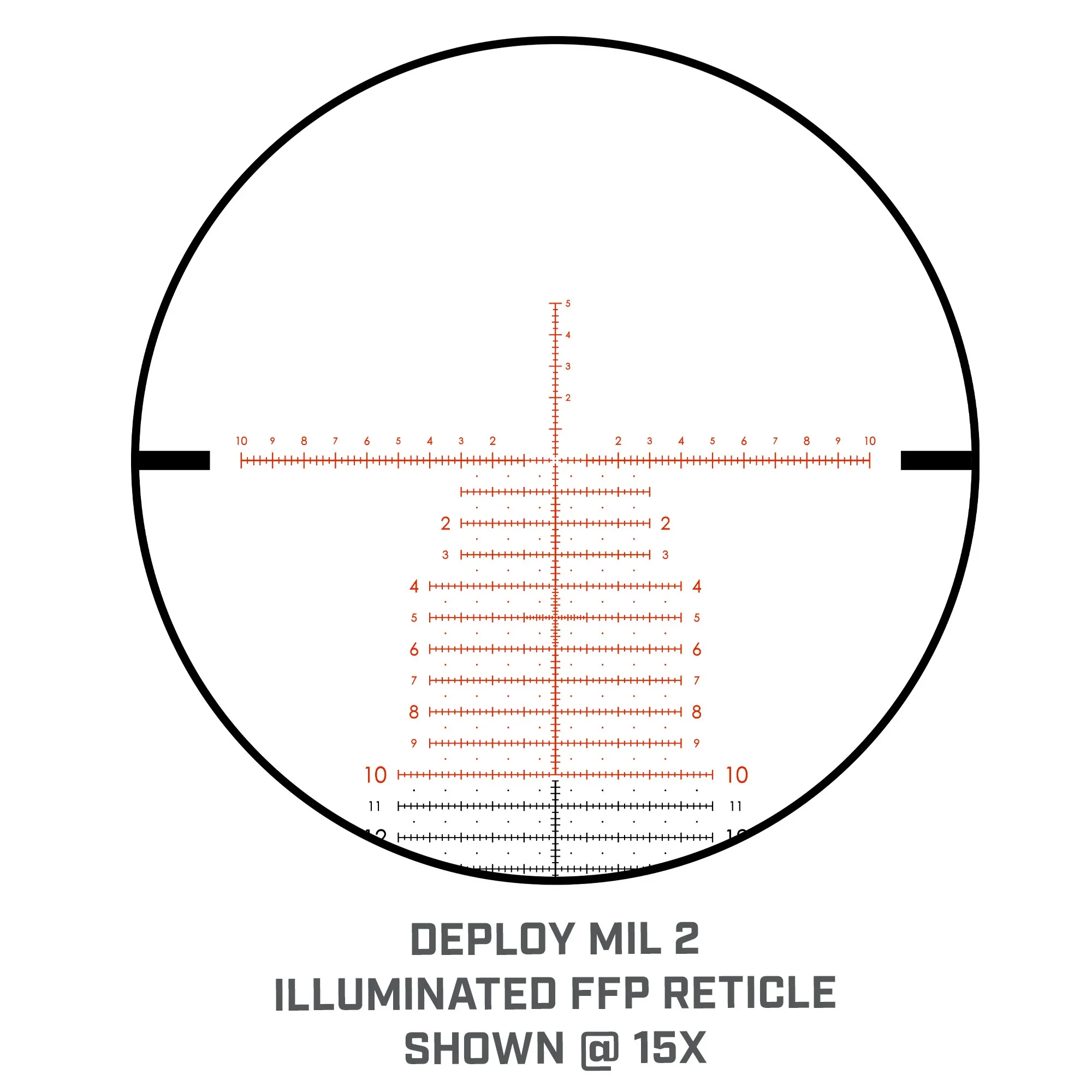 Match Pro 5-30x56 Riflescope - DM2 MRAD Reticle - Image 8