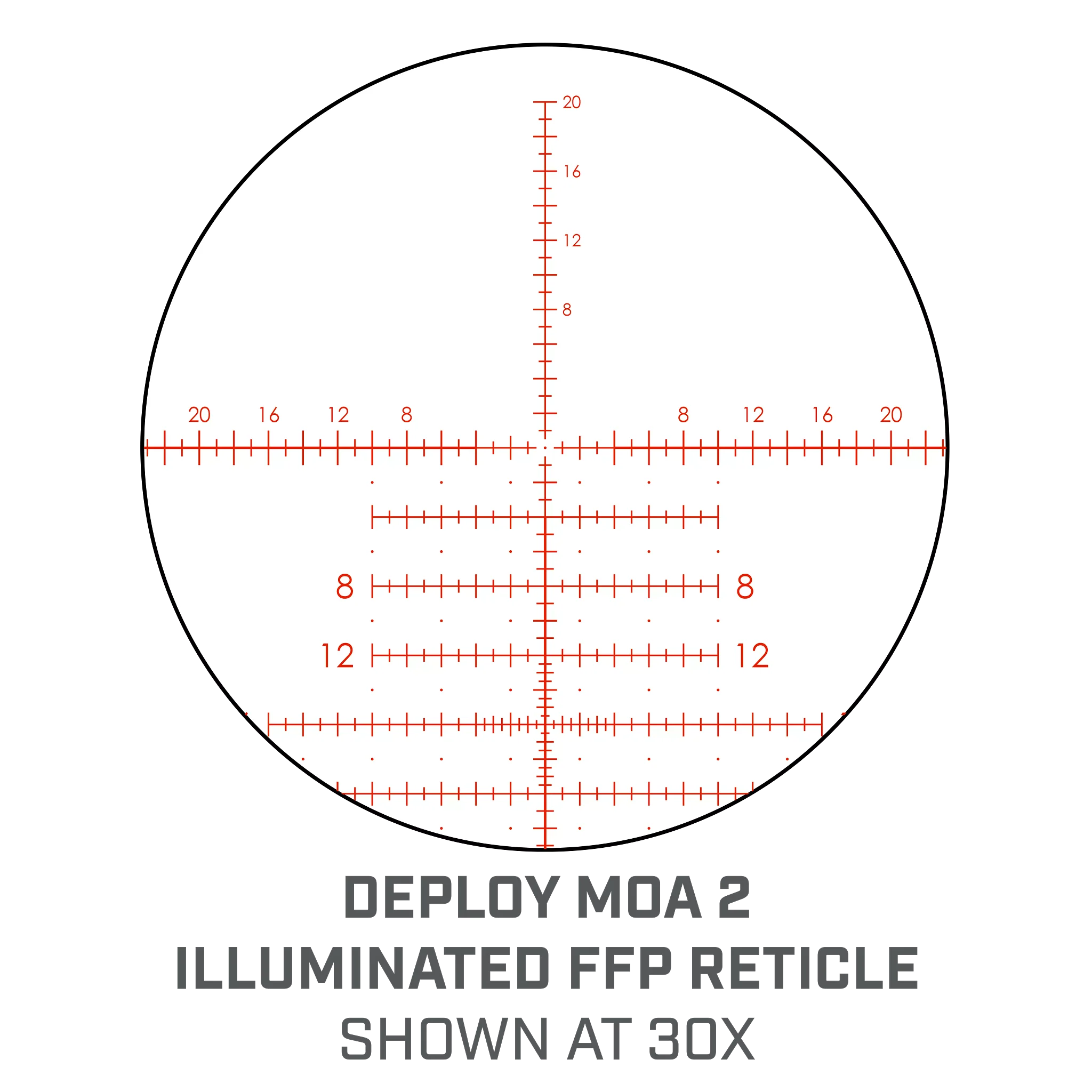Match Pro 5-30X56 Riflescope - DM2 MOA Reticle - Image 13
